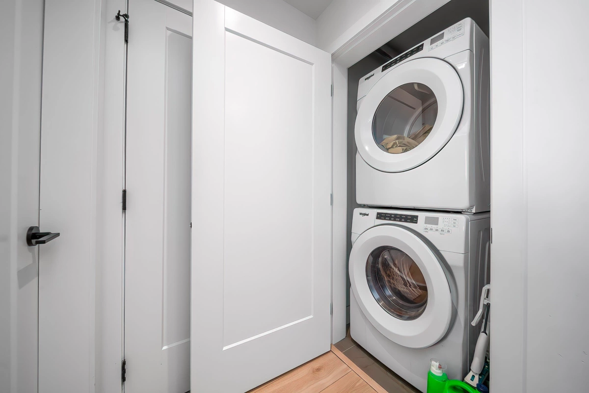 Laundry Room Photo of 208 6933 Cambie Street, Vancouver, BC