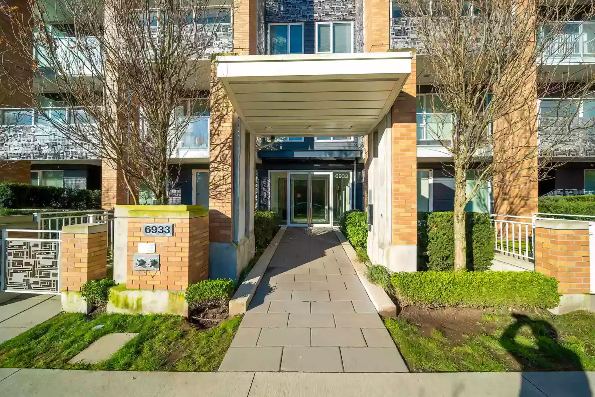 Living Room Photo of 208 6933 Cambie Street, Vancouver, BC