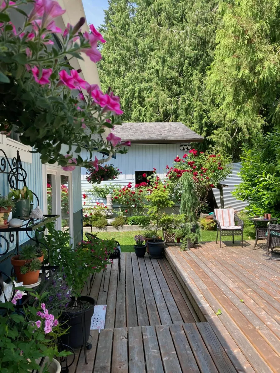 Backyard Photo of 4569 Francis Peninsula Road, Madeira Park, BC