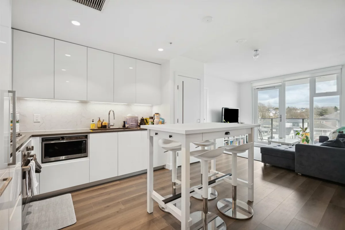 Exterior Rear Photo of 506 8121 Chester Street, Vancouver, BC