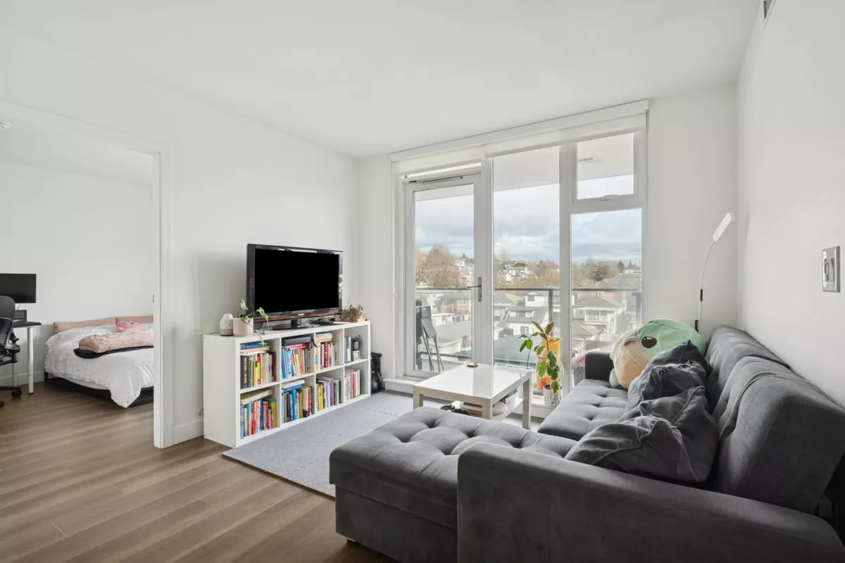 Living Room Photo of 506 8121 Chester Street, Vancouver, BC