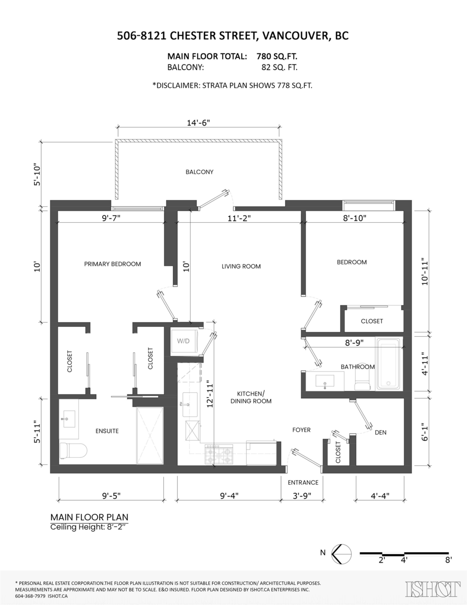Primary Bathroom Photo of 506 8121 Chester Street, Vancouver, BC