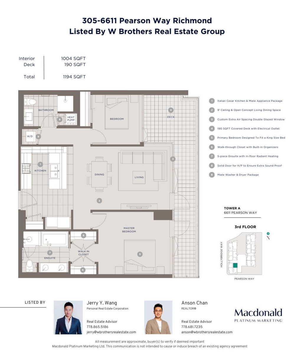 Hot Tub / Spa Photo of 305 6611 Pearson Way, Richmond, BC