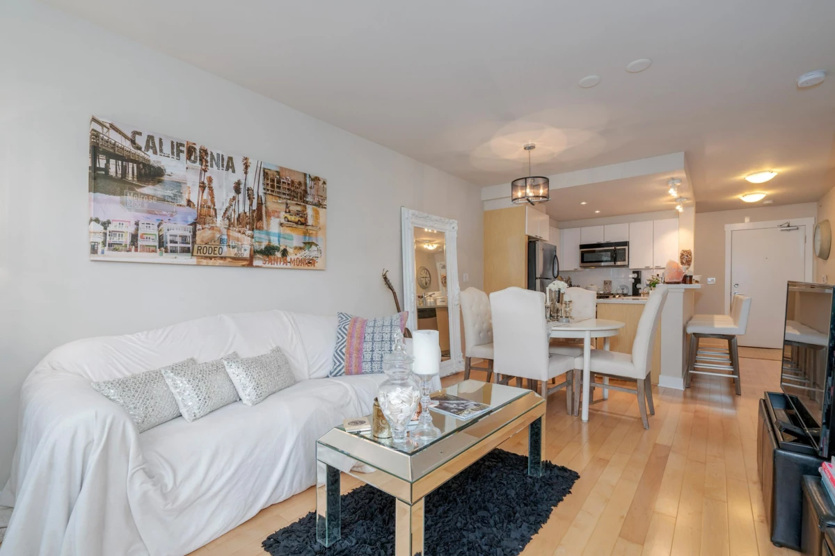 Kitchen Island Photo of 302 160 W 3rd Street, North Vancouver, BC