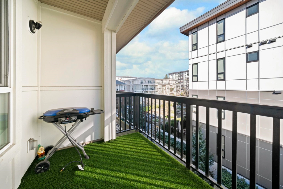 Living Room Photo of 412 611 Regan Avenue, Coquitlam, BC