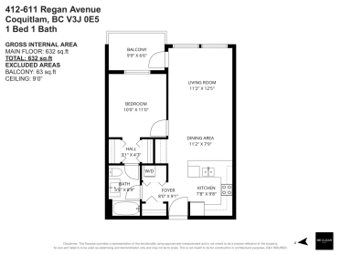 Office / Den Photo of 412 611 Regan Avenue, Coquitlam, BC