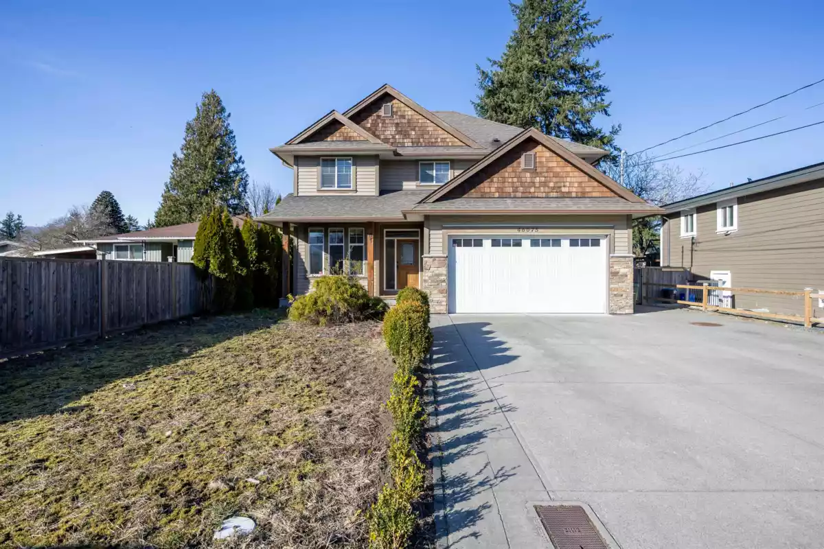 Exterior Rear Photo of 46075 Stevenson Road, Chilliwack, BC