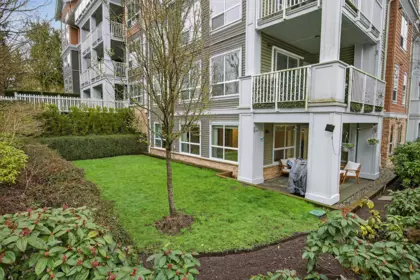 Outdoor Deck Photo of B102 6490 194 Street, Surrey, BC