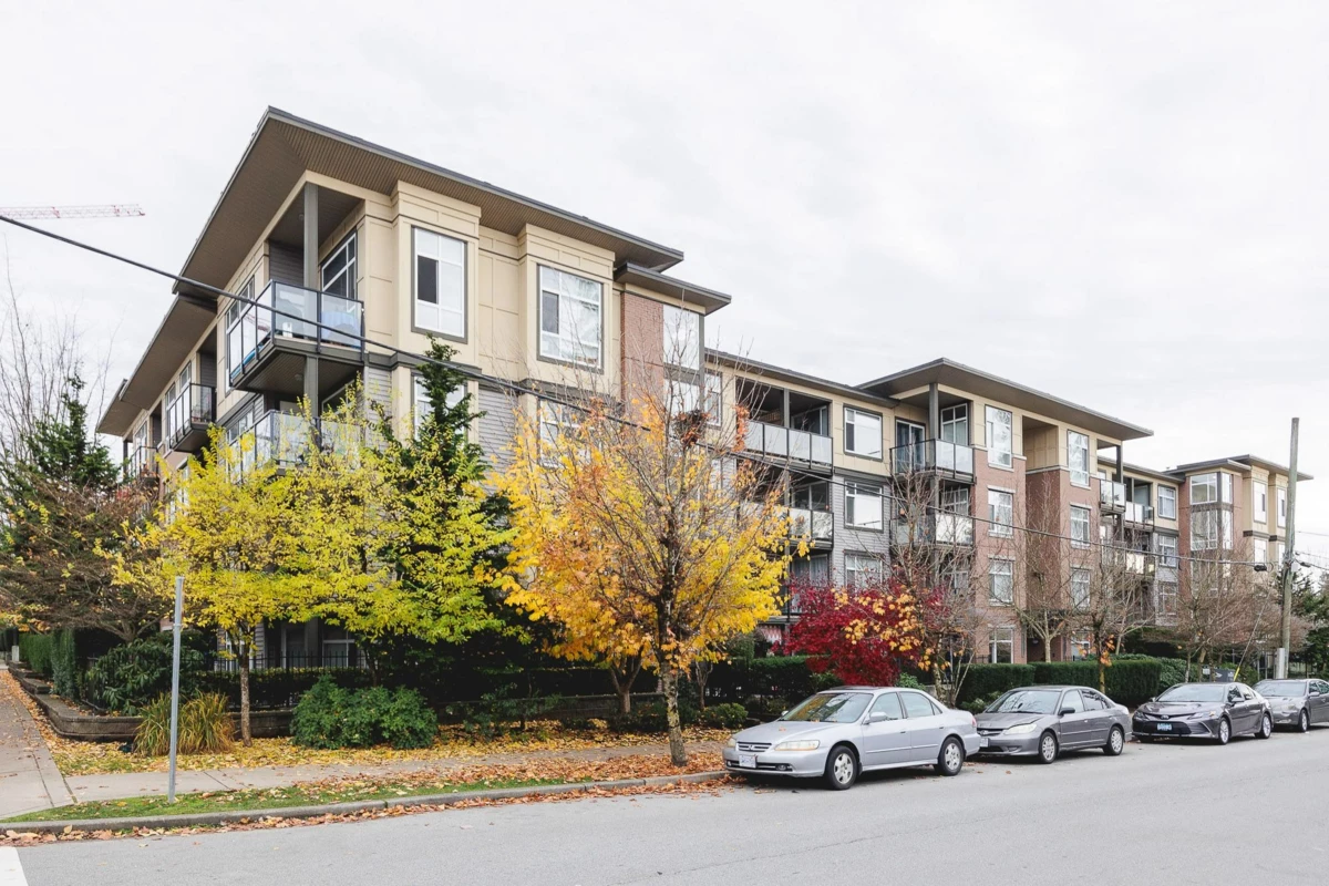 Exterior Rear Photo of 408 10788 139 Street, Surrey, BC