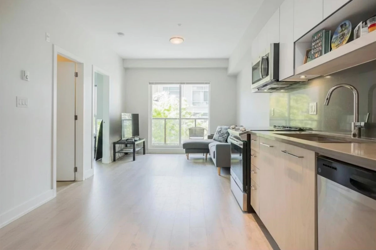 Family Room Photo of 420 13768 108 Avenue, Surrey, BC