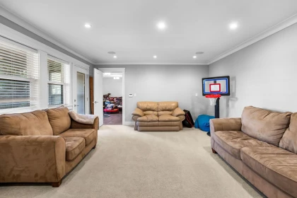 Aerial View of 8656 Gilley Avenue, Burnaby, BC