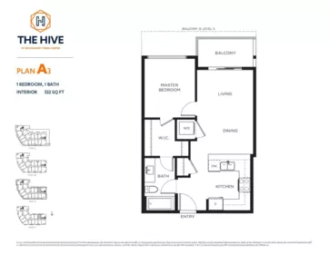 Loft / Bonus Room Photo of 506 7920 206 Street, Langley, BC