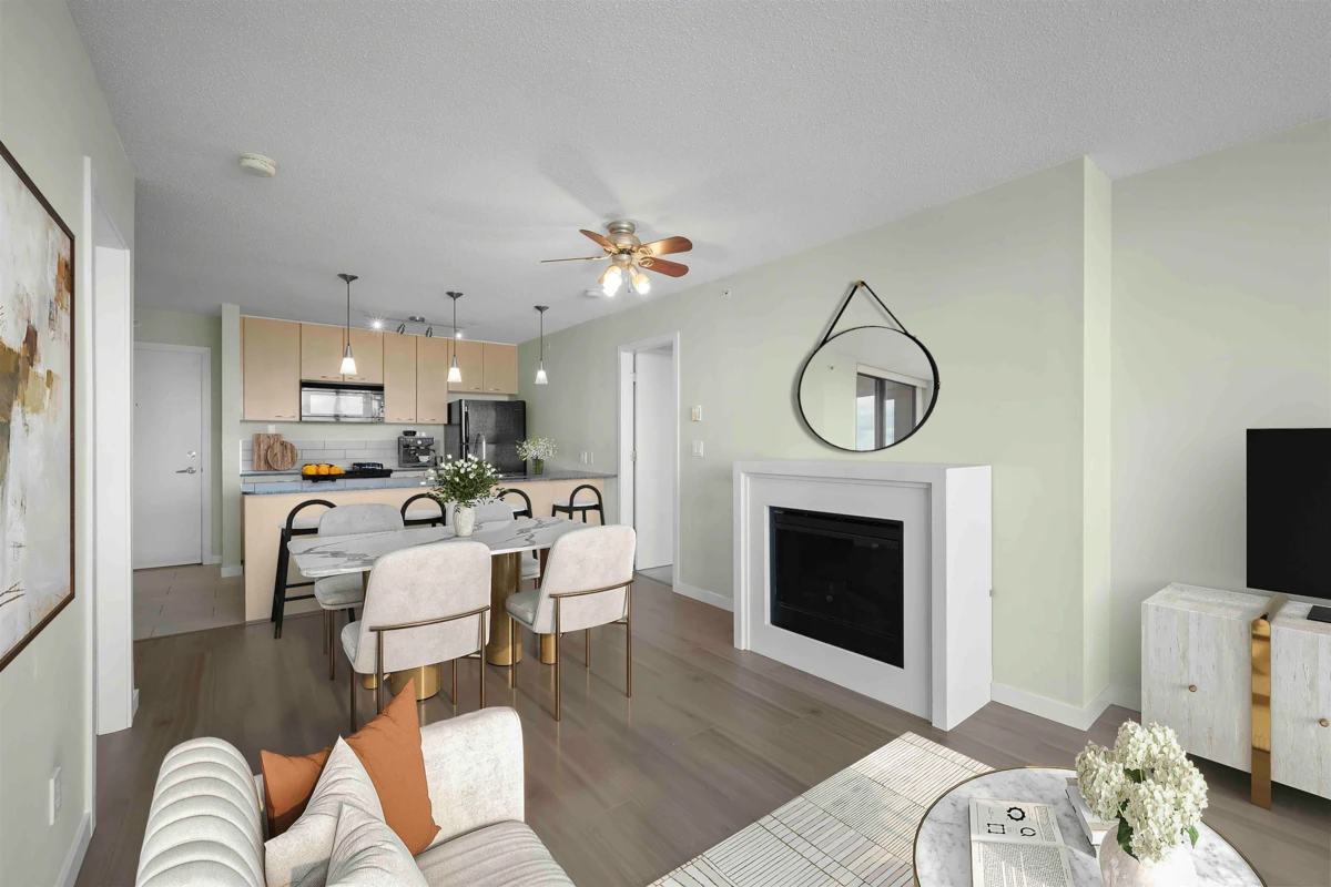 Dining Area Photo of 1605 7178 Collier Street, Burnaby, BC