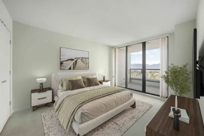 Bedroom 2 Photo of 1605 7178 Collier Street, Burnaby, BC