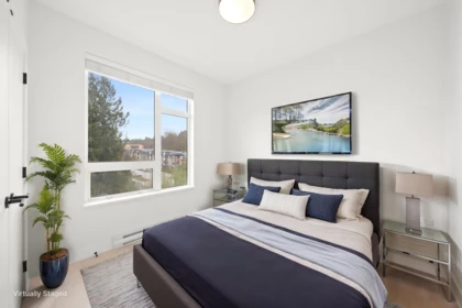 Basement Recreation Room Photo of 405 3038 St George Street, Port Moody, BC