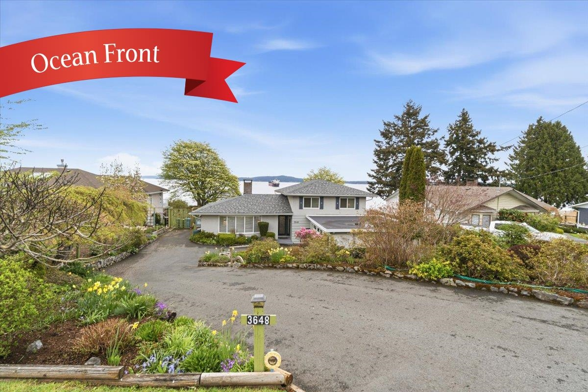 Exterior Front Photo of 3648 Seaview Crescent, No City Value, BC