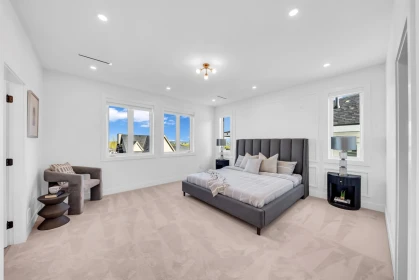 Aerial View of 6918 204a Street, Langley, BC