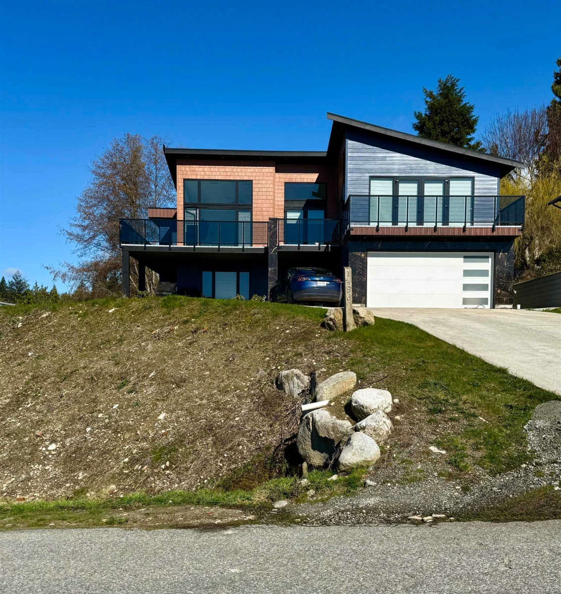 Exterior Rear Photo of 1496 Bonniebrook Heights Road, Gibsons, BC
