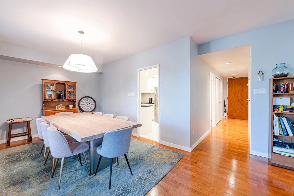 Dining Area Photo of 203 738 Broughton Street, Vancouver, BC