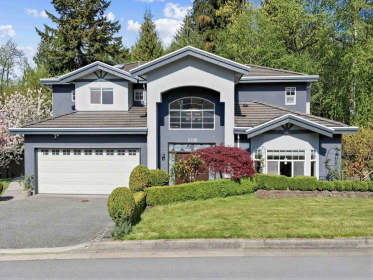 Aerial View of 6698 Altringham Court, Burnaby, BC