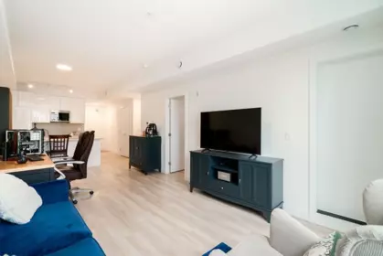 Basement Recreation Room Photo of 208 11913 Burnett Street, Maple Ridge, BC