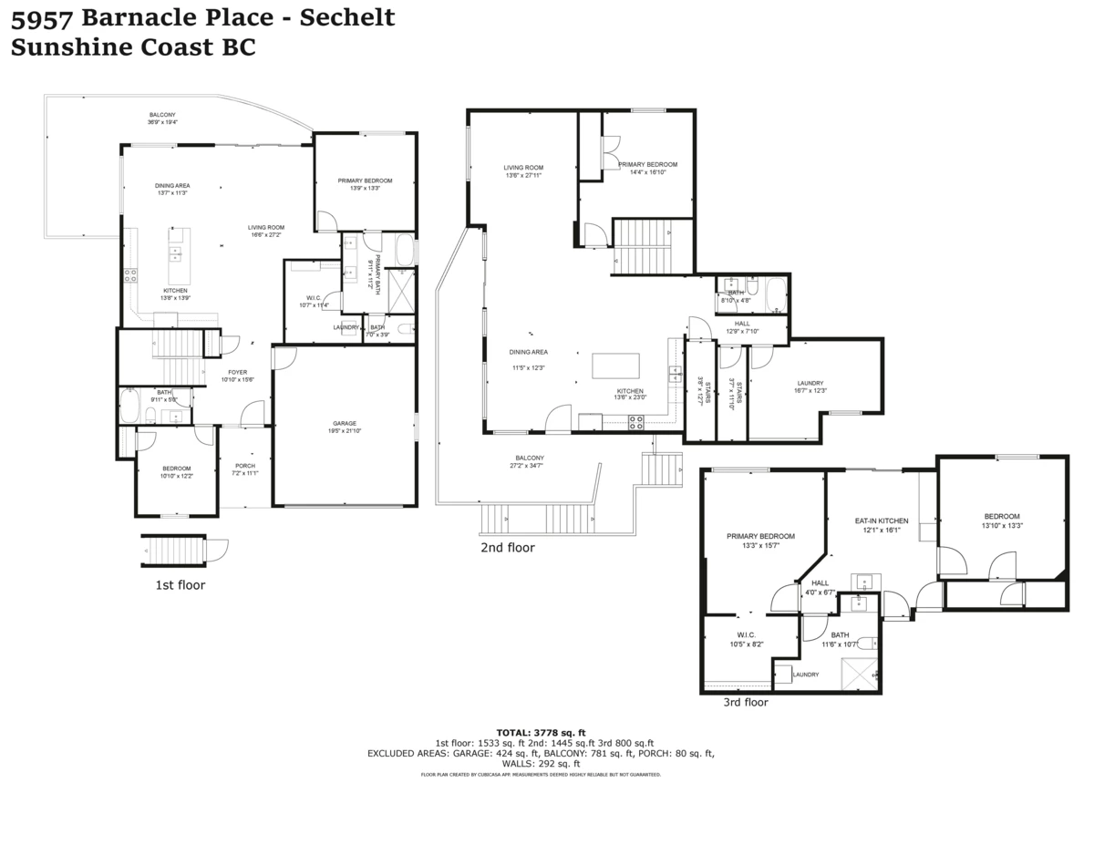Dining Area Photo of 5957 Barnacle Place, Sechelt, BC