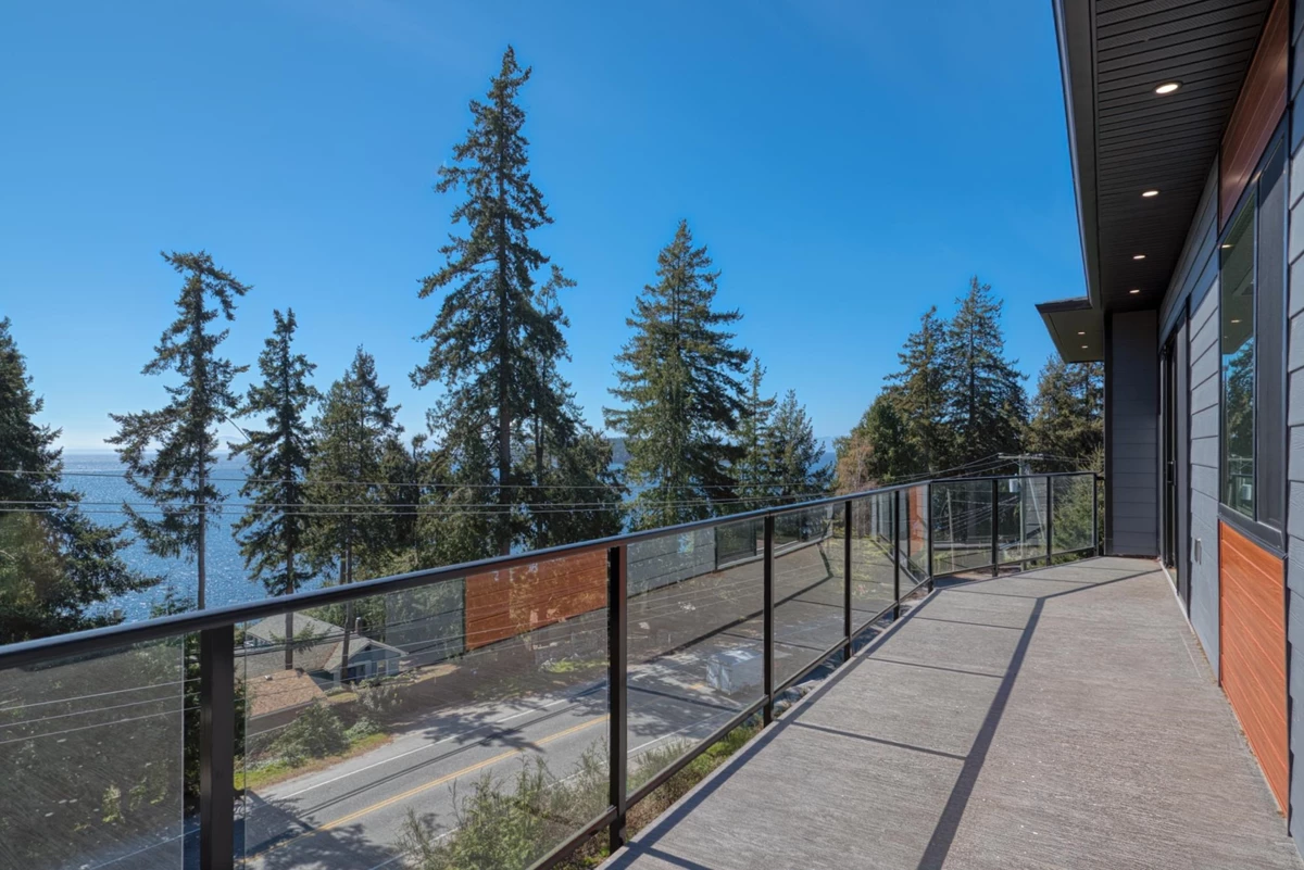 Exterior Rear Photo of 5957 Barnacle Place, Sechelt, BC
