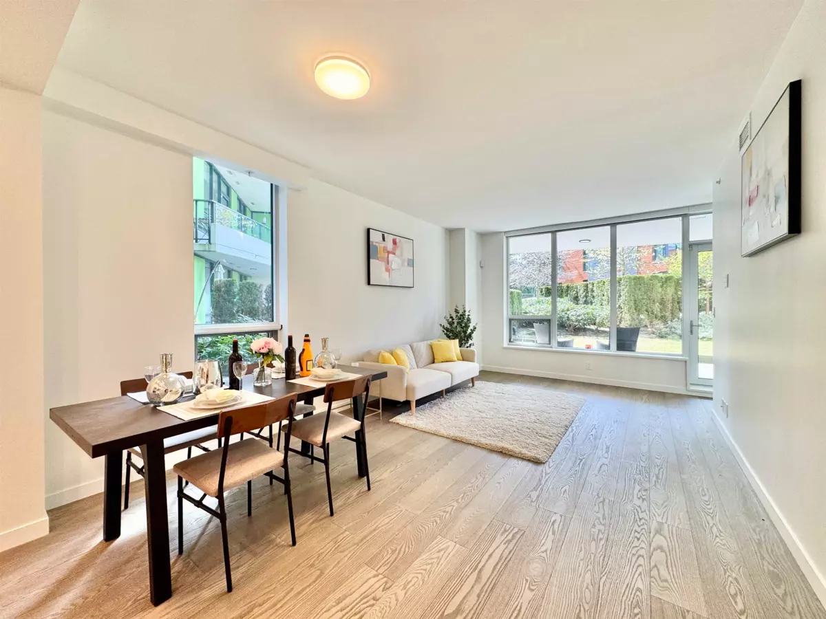 Dining Area Photo of 201 3533 Ross Drive, Vancouver, BC