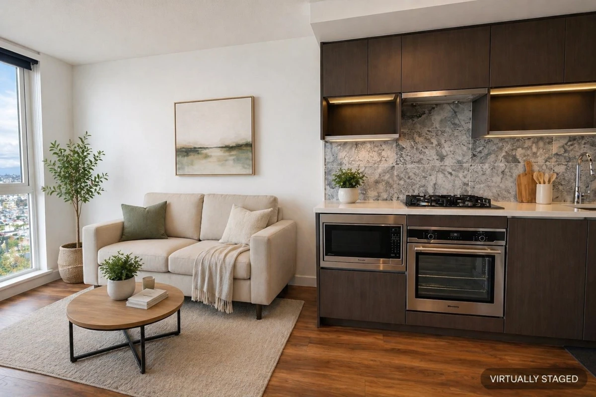 Family Room Photo of 1609 8988 Patterson Road, Richmond, BC