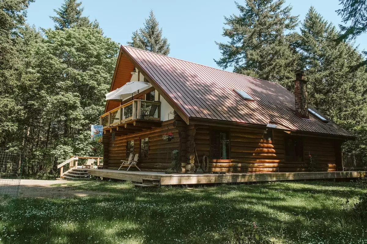 Exterior Rear Photo of 754 Burrill Road, Galiano Island, BC