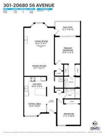 Outdoor Patio Photo of 301 20680 56 Avenue, Langley, BC
