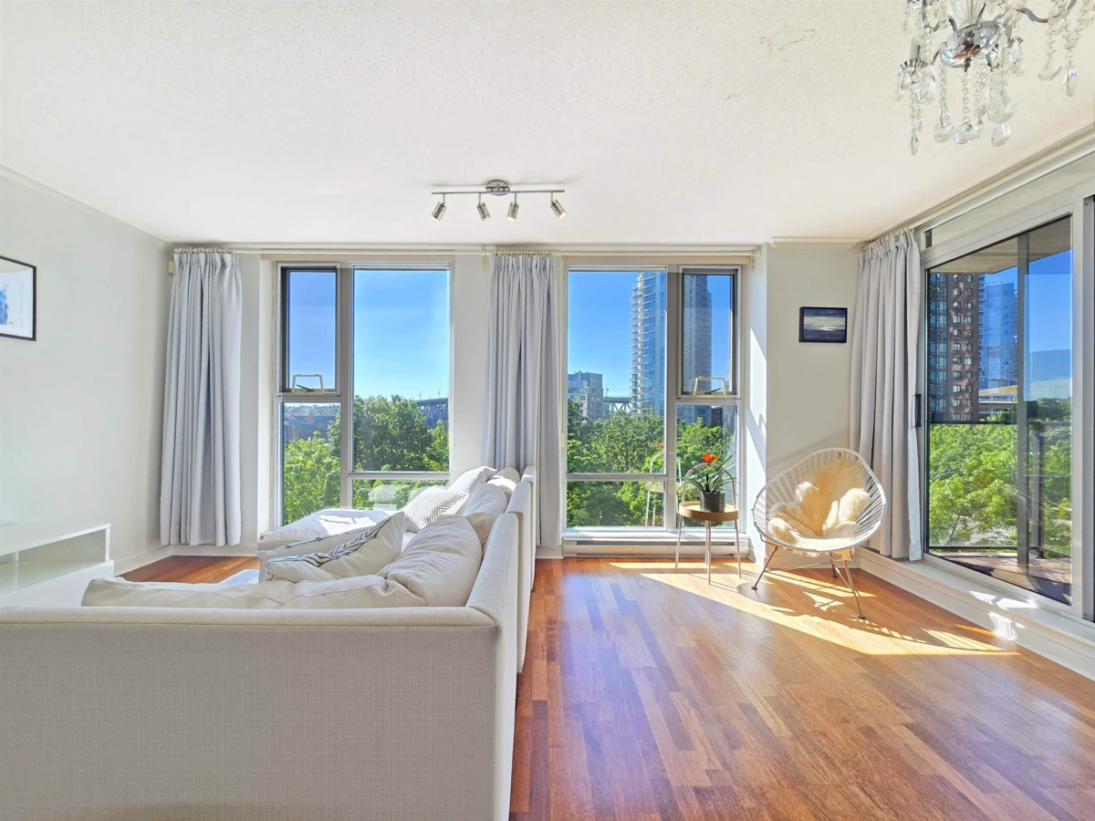 Family Room Photo of 606 455 Beach Crescent, Vancouver, BC