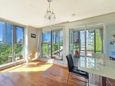 Kitchen Island Photo of 606 455 Beach Crescent, Vancouver, BC