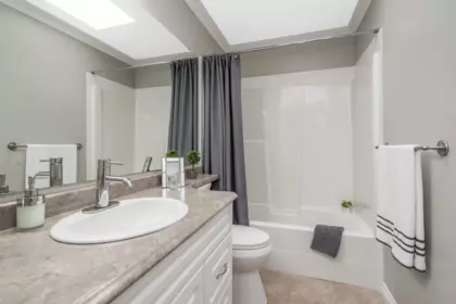 Powder Room Photo of 73 46000 Thomas Road, Chilliwack, BC