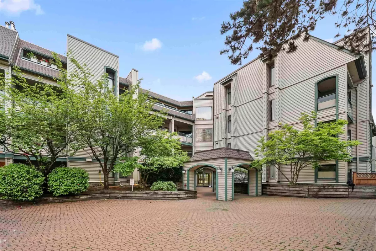 Exterior Rear Photo of 309 2915 Glen Drive, Coquitlam, BC