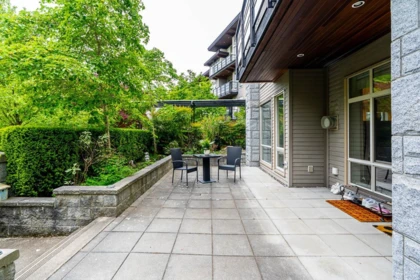 Outdoor Patio Photo of 112 5779 Birney Avenue, Vancouver, BC