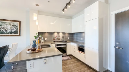 Kitchen Photo of 513 9399 Alexandra Road, Richmond, BC