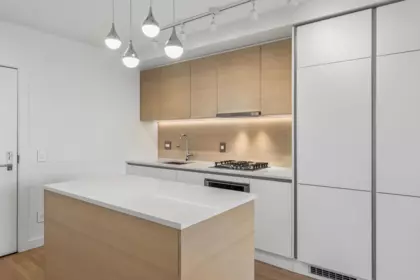 Kitchen Island Photo of 1808 525 Foster Avenue, Coquitlam, BC