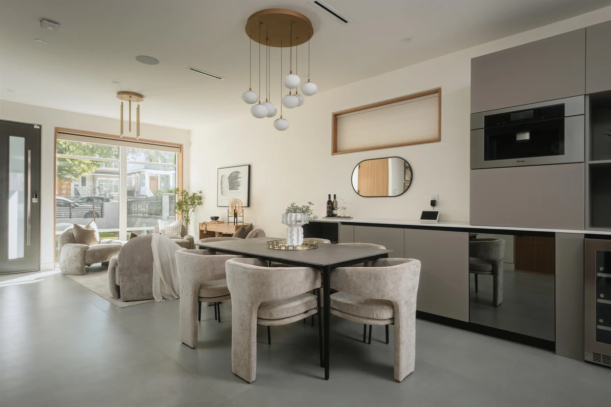 Dining Area Photo of 4717 Lanark Street, Vancouver, BC