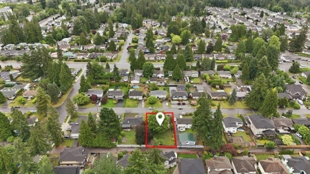 Aerial View of 3963 Sefton Street, Port Coquitlam, BC