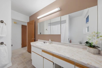 Powder Room Photo of 3963 Sefton Street, Port Coquitlam, BC