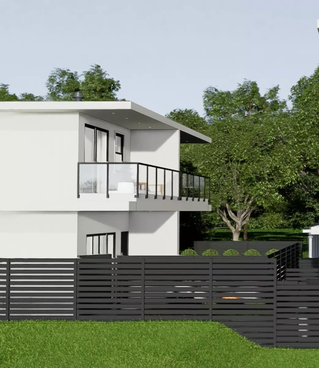 Exterior Rear Photo of 4 5718 Alma Street, Vancouver, BC