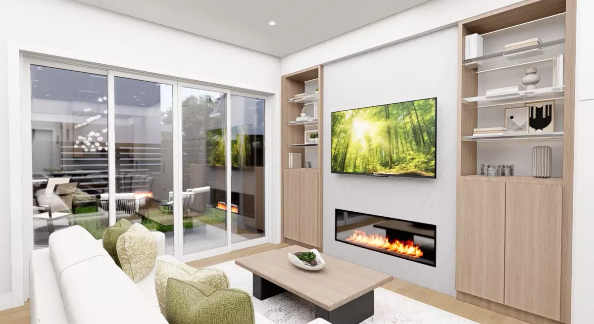 Living Room Photo of 4 5718 Alma Street, Vancouver, BC