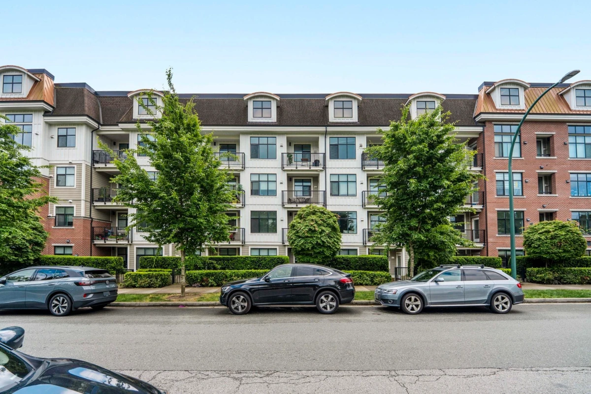 Exterior Rear Photo of 216 828 Gauthier Avenue, Coquitlam, BC