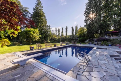 Aerial View of 2980 Palmerston Avenue, West Vancouver, BC