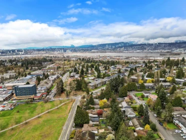 Aerial View of 13627 Hilton Road, Surrey, BC