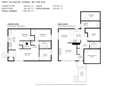 Playground / Recreational Area Near 13627 Hilton Road, Surrey, BC