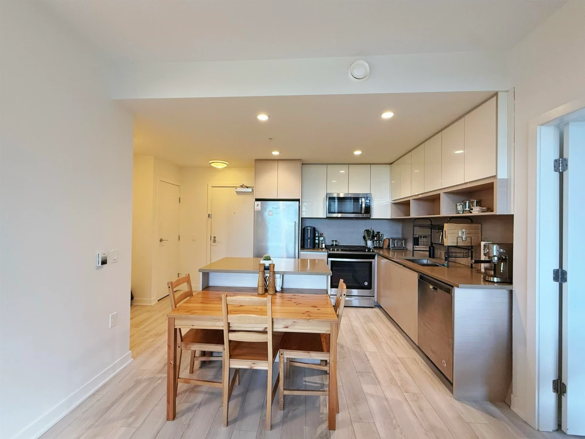 Dining Area Photo of 105 8850 University Crescent, Burnaby, BC