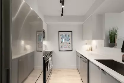 Kitchen Island Photo of 203 2272 Dundas Street, Vancouver, BC