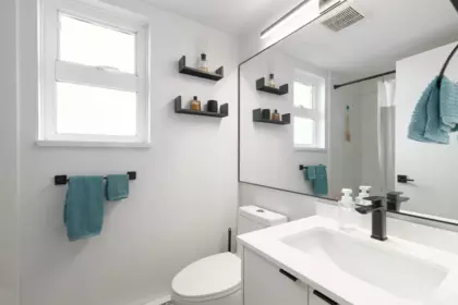 Powder Room Photo of 203 2272 Dundas Street, Vancouver, BC